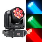 Ibiza E-WASH100 DMX Bestuurde LED Zoom + Wash Moving Head
