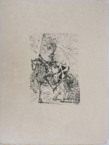 Salvador Dali (1904-1989) - Cinq Portraits Espagnols : El