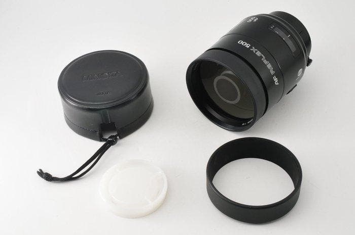 Minolta AF Reflex 8/500mm [#1353] Objectif d’appareil photo, Audio, Tv en Foto, Fotocamera's Digitaal
