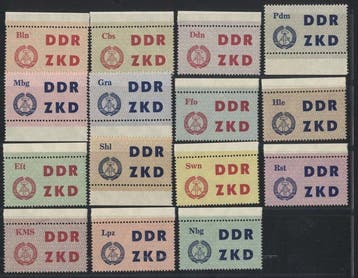 Duitse Democratische Republiek (DDR) 1963/1964 -, Postzegels en Munten, Gestempeld