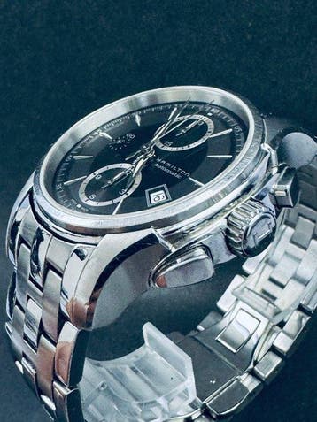 Hamilton - Jazzmaster Chronograph - H326160 - Homme -, Nieuw
