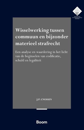 Wisselwerking tussen commuun en bijzonder materieel, Boeken, Verzenden, Gelezen, J.P. Cnossen