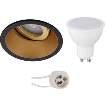 LED Spot Set Pragmi Zano Pro - Kantelbare 4W LED Inbouwspot, Huis en Inrichting, Verzenden, Nieuw