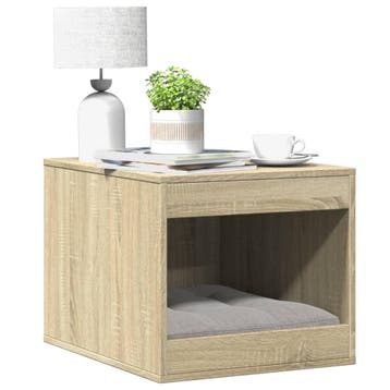 vidaXL Kattenbakkast 47x59x42 cm bewerkt hout sonoma, Verzenden