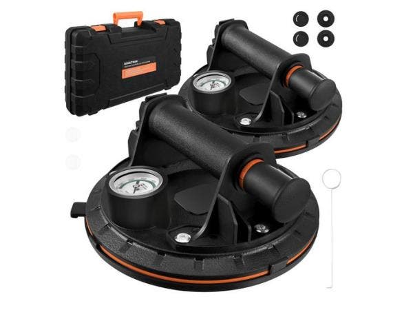 Veiling - Bigstream vacuüm zuignap met pomp set van 2, Divers, Divers Autre