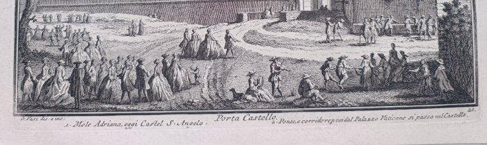 Giuseppe Vasi (1710–1782) - Giovanni Battista Piranesi, Antiek en Kunst, Antiek | Overige Antiek