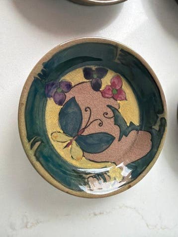 Plateelbakkerij Zuid-Holland - Schaal (8) - Aardewerk - 8, Antiek en Kunst