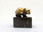 Beeldje - Panda - Brons, Marmer