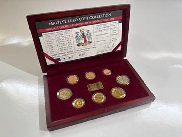 Pays-Bas, Malte. Euro 20082017 (6 Items incl. 5 Euro