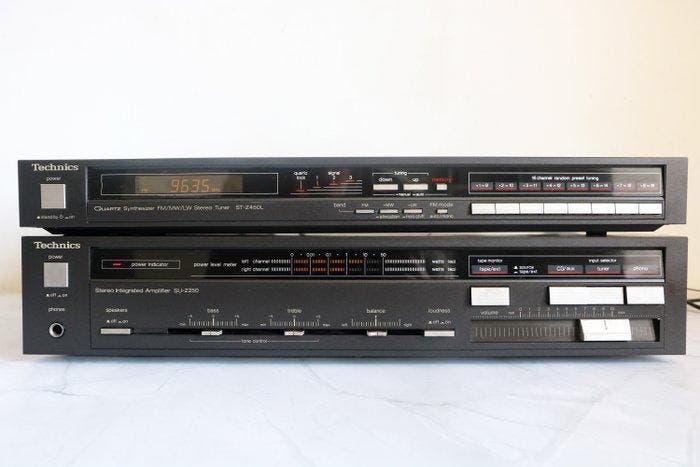 Technics - SU-Z250 - ST-Z450L Hifi-set - Diverse modellen, Audio, Tv en Foto, Radio's