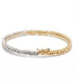 Armband - 14 karaat Geel goud - 1.53ct. tw. Diamant