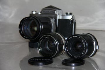 Miranda Fv + 5cm + 28mm + 135mm | Appareil photo argentique