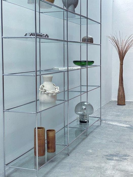 Royal System - Poul Cadovius - Plank - Abstracta - Staal, Antiek en Kunst, Kunst | Designobjecten