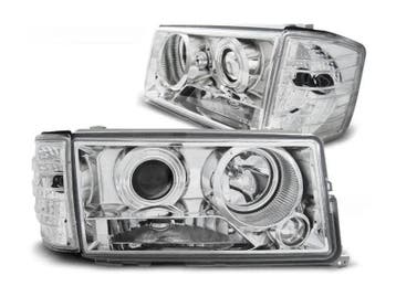 Chrome koplampen geschikt voor Mercedes W201 190, Verzenden