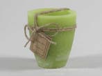 Tuinkaars Garden Candle Smal Rustiek 24 uur Groen 80x90 mm, Nieuw