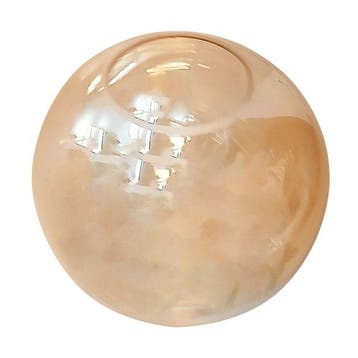 2dekans | Steinhauer Glazen Bol Amber - 30 cm Doorsnede, Ophalen of Verzenden, Nieuw