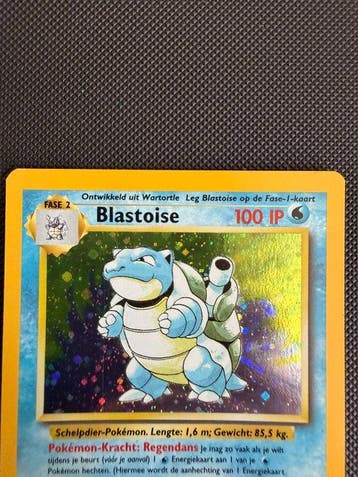Pokémon - 1 Card - Tortank 2/102 Foil - WOTC - Base set, Hobby & Loisirs créatifs, Jeux de cartes à collectionner | Pokémon