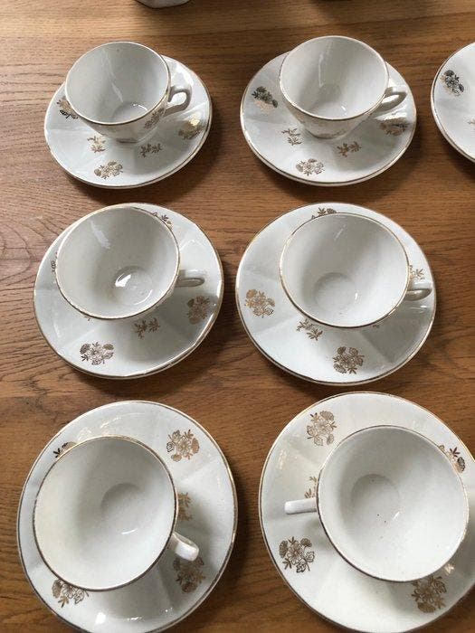 Service à café (27) - Porcelaine, Antiquités & Art, Antiquités | Jouets