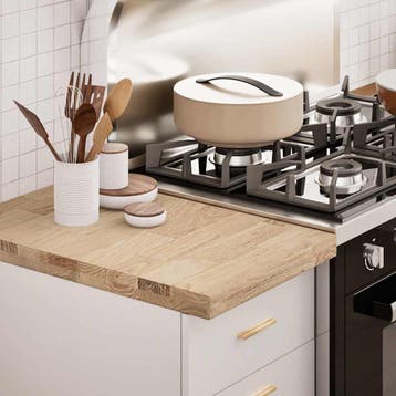 vidaXL Keuken werkblad rechthoekig 40x63,5x4 cm massief, Verzenden, Nieuw