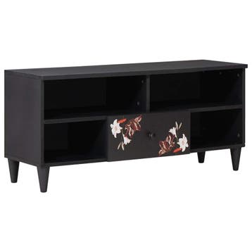 vidaXL Opbergkasten Multikleur 100 x 33,5 x 46 cm Massief, Verzenden, Nieuw