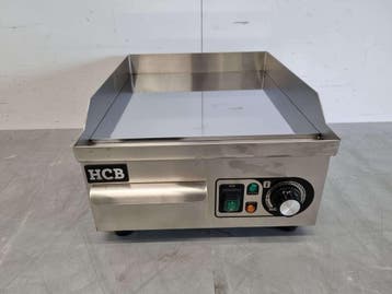 Plaque de cuisson HCB en acier inoxydable chromé, plaque de, Verzenden