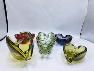 Murano - Asbak (5) - Glas - Murano collectie