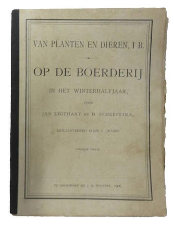 Schoolboekje uit 1906 'Op de boerderij', Verzenden