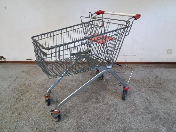 Wanzl Winkelwagen - B57 x D91 x H97 cm, Zakelijke goederen, Kantoor en Winkelinrichting | Winkel en Inventaris