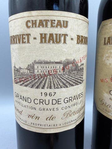 1967 Château Larrivet Haut-Brion - Graves Grand Cru - 2, Collections