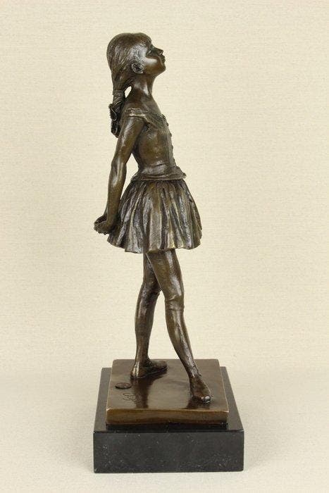 After Edgar Degas - sculptuur, Little Dancer - 6,5 kg - 39, Antiek en Kunst, Curiosa en Brocante