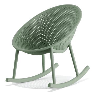 Schommelstoel | QOSY | Groen | Kunststof | Outdoor |, Verzenden, Nieuw in verpakking