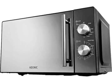 Koenic -  Microgolfoven Met Grill (kmw 2221 B) - Zwart, Verzenden, Draaiplateau, Minder dan 45 cm, Microgolfoven
