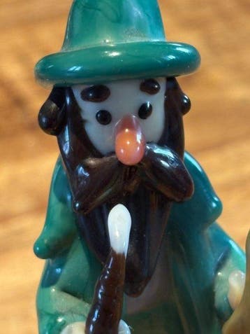 Zelezny Brod Sklo - Figurine - Krakanos- de heerser van het