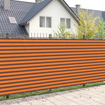 vidaXL Balkon Privacy Scherm 200 x 200 cm Stof met, Verzenden, Nieuw
