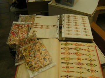 sigarenbanden - sigarenbanden - Sigarenbandje - Papier -