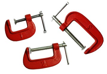 Set lijmklemmen klein (1, 2 en 3 inch), Verzenden, Nieuw