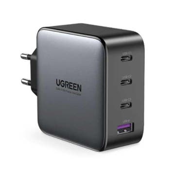 100W Stekkerlader - Quad Port PD / Quick Charge 3.0 - GaN, Verzenden, Nieuw