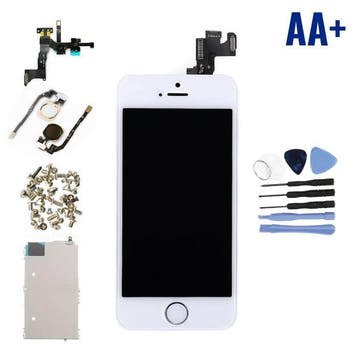 iPhone 5S Voorgemonteerd Scherm (Touchscreen + LCD +, Verzenden, Nieuw