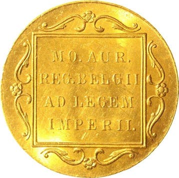 Nederland. Wilhelmina. Gouden dukaat 1916 ZELDZAAM