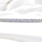 Sans prix de réserve - Bracelet Plaqué or Tanzanite - Topaze
