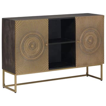 vidaXL Dressoir Koper 105 x 30 x 70 cm, Huis en Inrichting, Kasten | Dressoirs, Verzenden, Nieuw