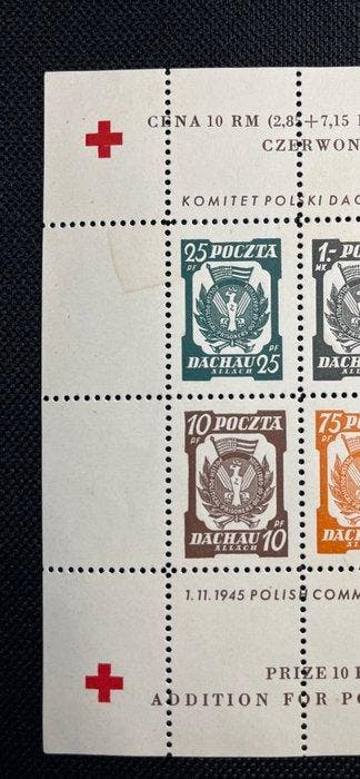 Polen 1945/1945 - DACHAU-ALLACH 1945 – Poolse Comité –