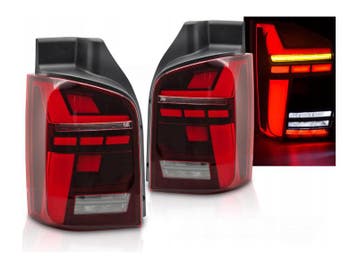LED achterlichten Red dynamisch geschikt voor VW T5, Auto-onderdelen, Verzenden, Nieuw, Volkswagen