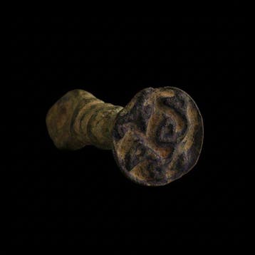 Middeleeuwen, kruisvaardersperiode Brons Ottomaans handzegel