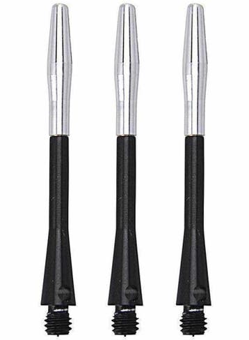 Aluminium Center Spin Shafts Zwart (Dart Shafts), Ophalen of Verzenden, Shafts