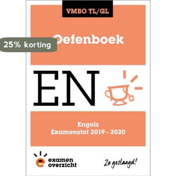 ExamenOverzicht - Oefenboek Engels VMBO TL/GL 9789492981837, Boeken, Schoolboeken, Verzenden, Zo goed als nieuw, ExamenOverzicht