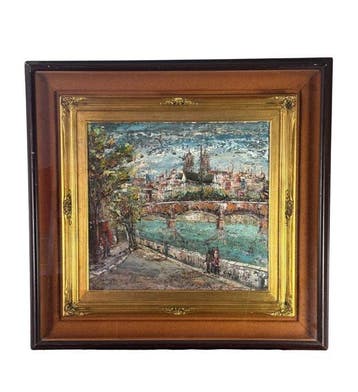 École italienne (XX) - Strada dì Parigi