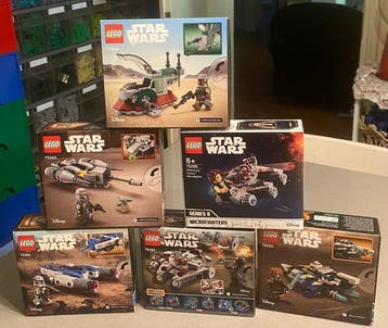 Lego Set - Star Wars - Microfighter n. 75193 - 75295 - 75344