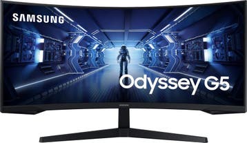 Samsung Odyssey G5 LC34G55TWWPXEN Monito — zo goed als nieuw, Verzenden