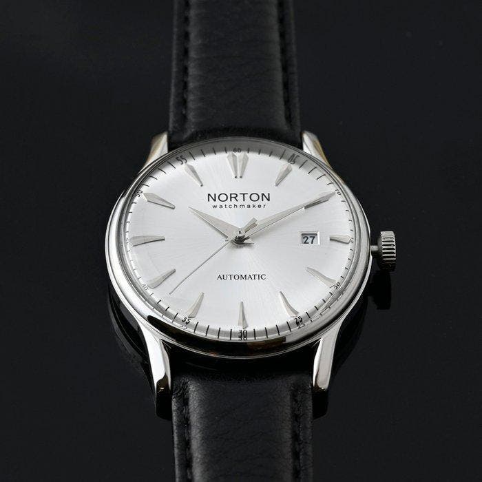 Norton - Lucio - Automatic - 39mm - Vintage - Homme - 2026, Bijoux, Sacs & Beauté, Montres | Hommes